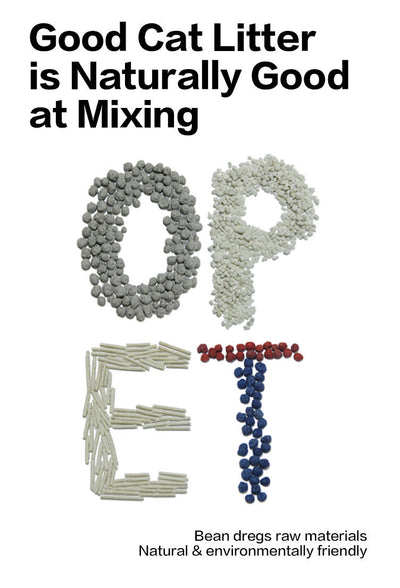 Tofu Bentonite Mix Clumping Cat Litter