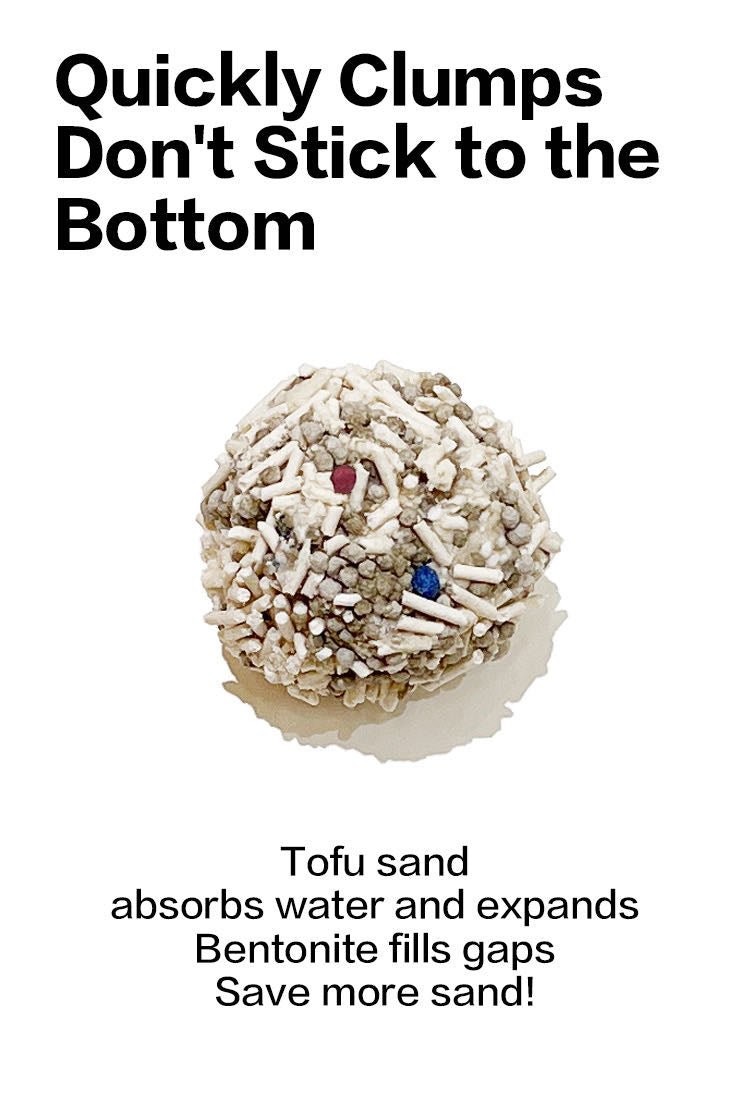 Tofu Bentonite Mix Clumping Cat Litter