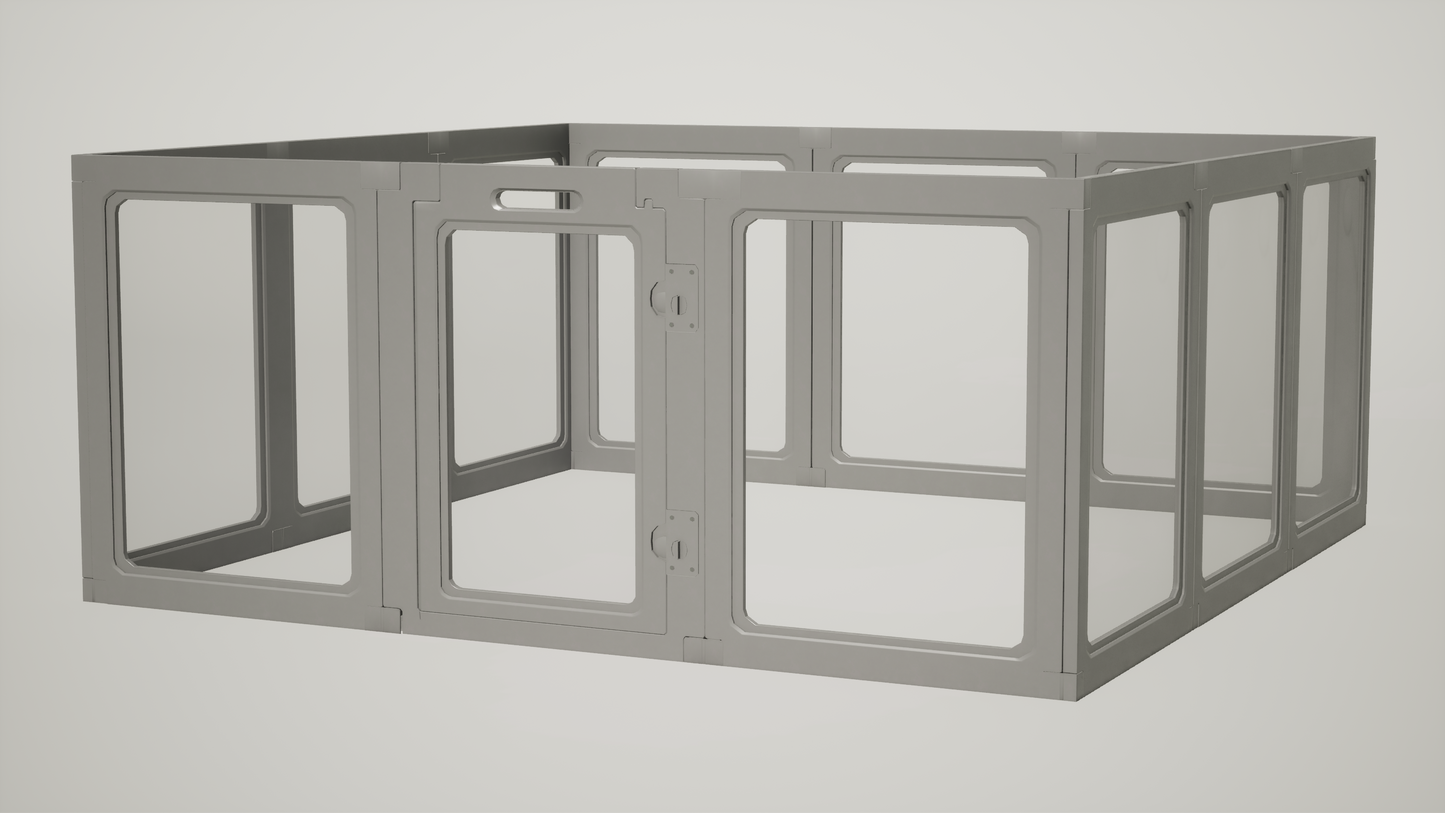 12 Panels Pet Playpen