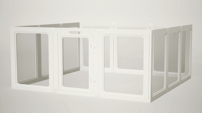 12 Panels Pet Playpen