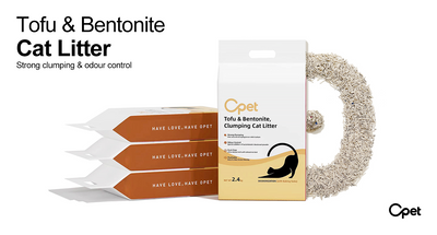 Tofu Bentonite Mix Clumping Cat Litter